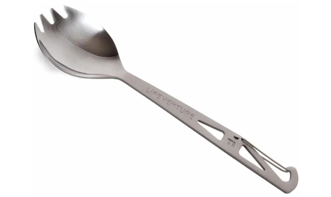 Ложковилка для туризму Lifeventure Titanium Forkspoon 2