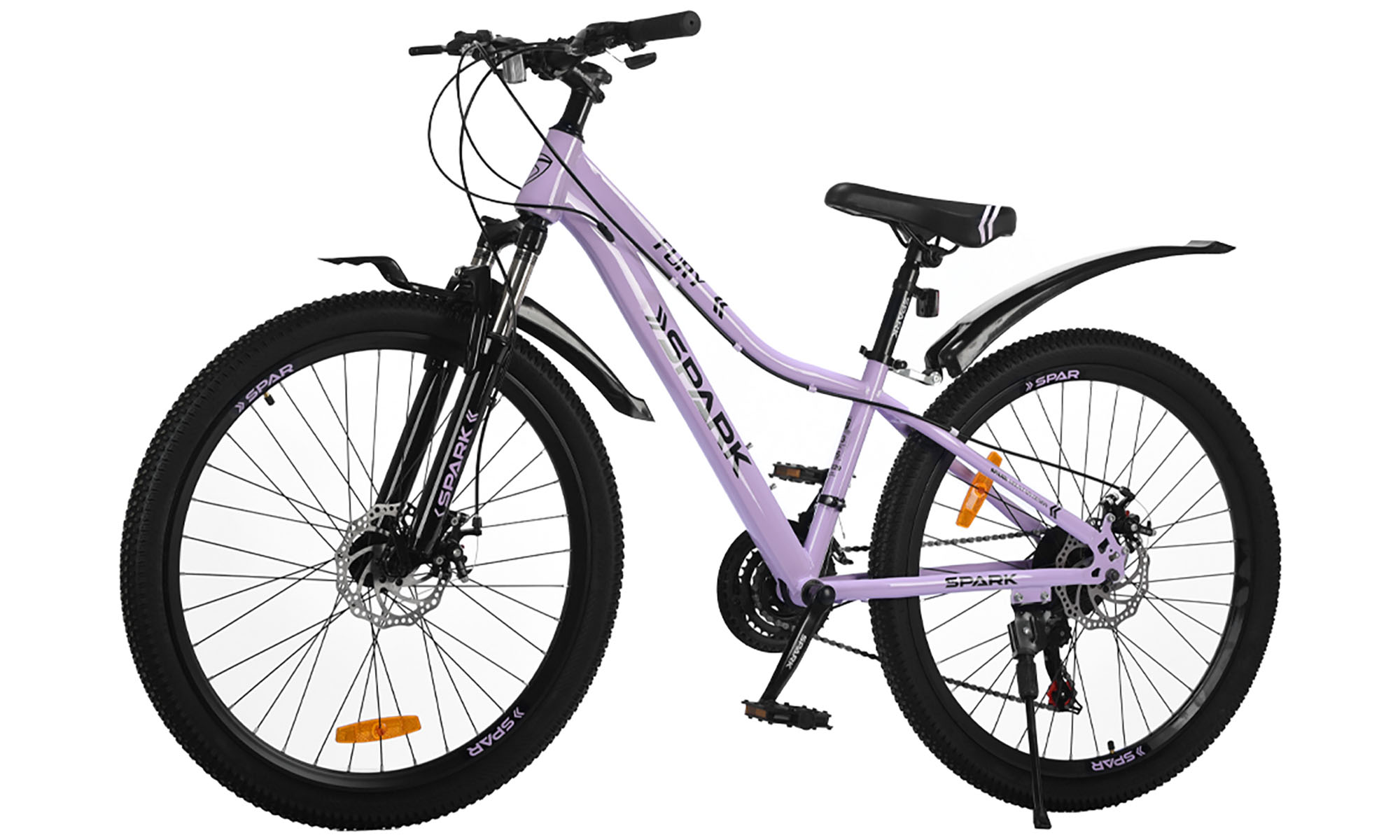 Велосипед SPARK FURY 26", размер XS, рама 13", год 2026, сиреневый 2 Велосипед SPARK FURY 26", размер XS, рама 13", год 2026, сиреневый 2