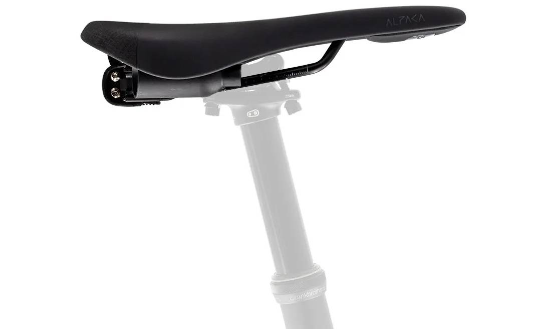 Седло Fizik Gravita Alpaca + carriage kit  - 130mm, Enduro, Downhill, 362гр. black 5