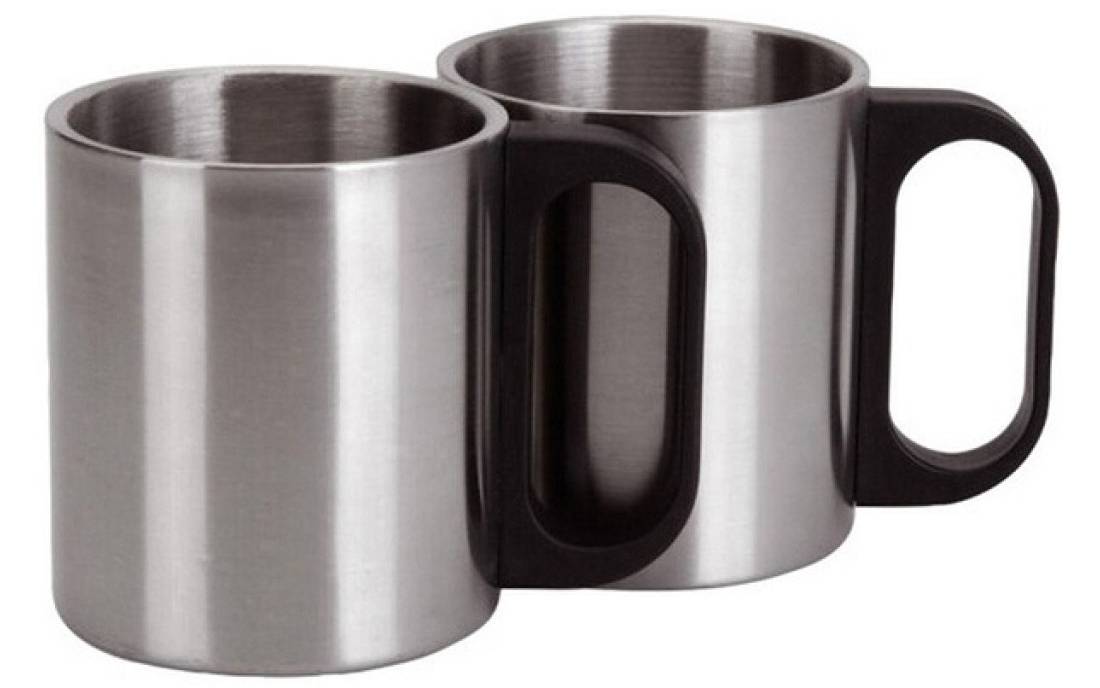 Термос Redcliffs 1000мл + 2 чашки, серебристый 4