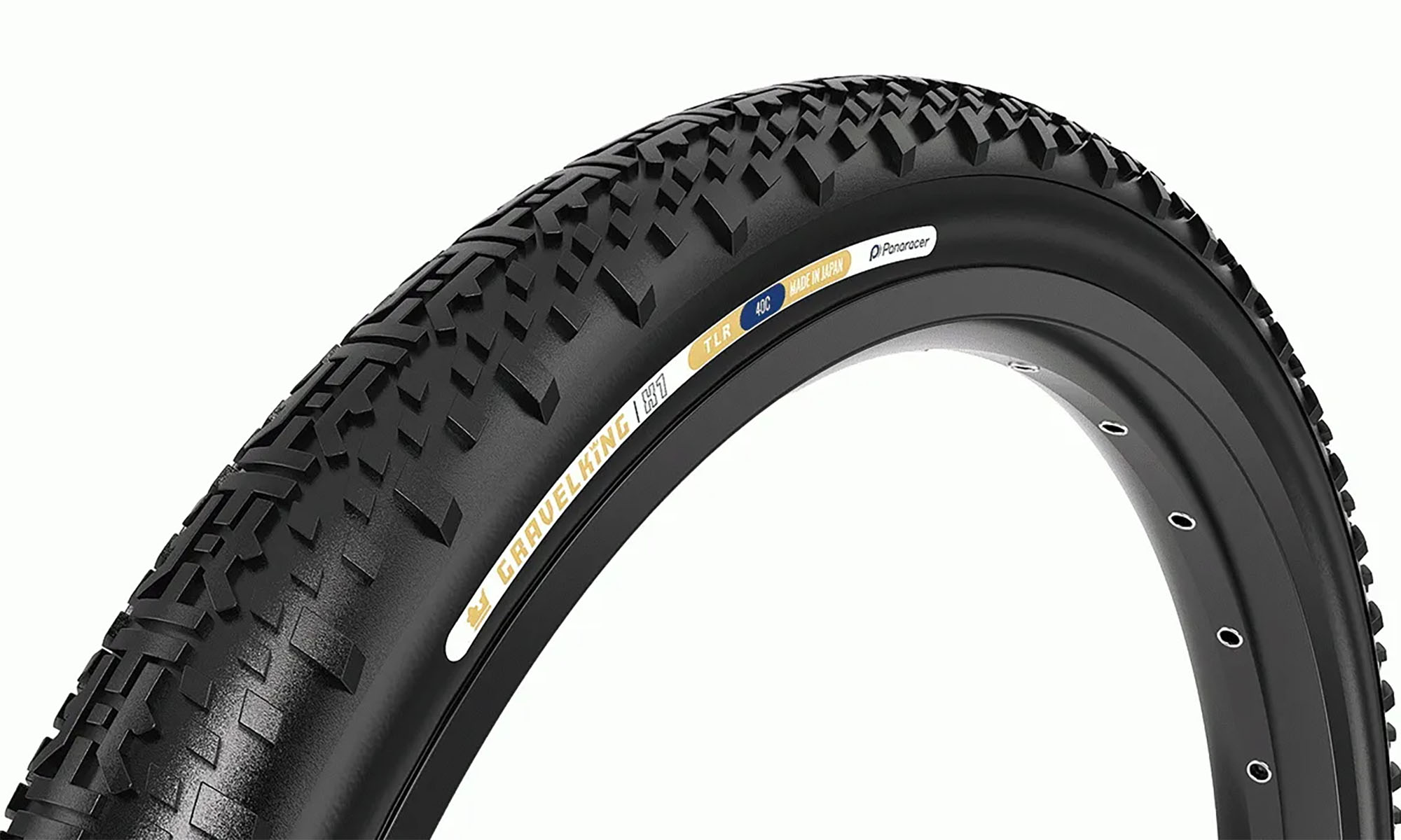 Покрышка Panaracer GRAVELKING X1 (Gen2), 28" 700x40C (40-622), Folding TLR 120TPI, черная 