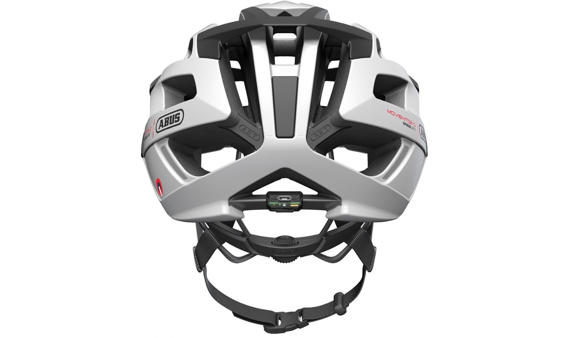 Велошоло'м спортивний ABUS MOVENTOR QR QR Polar White, розмір L (57-61 см) 2