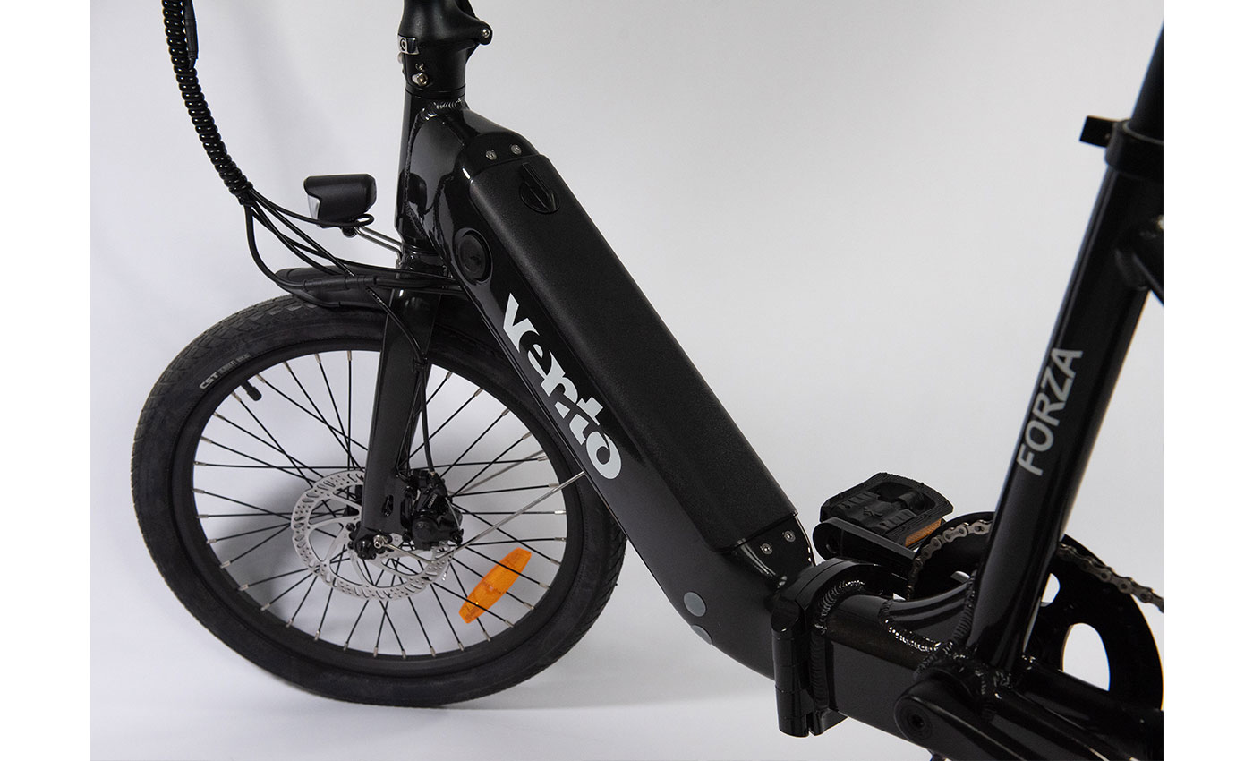 Електровелосипед складаний Vento FORZA 20" 2022 Black Satin 13