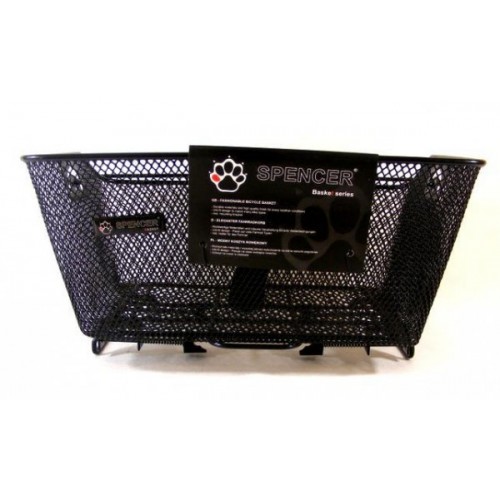 Кошик Spencer на задній багажник, Чорний 3 Кошик Spencer на задній багажник, Чорний 3