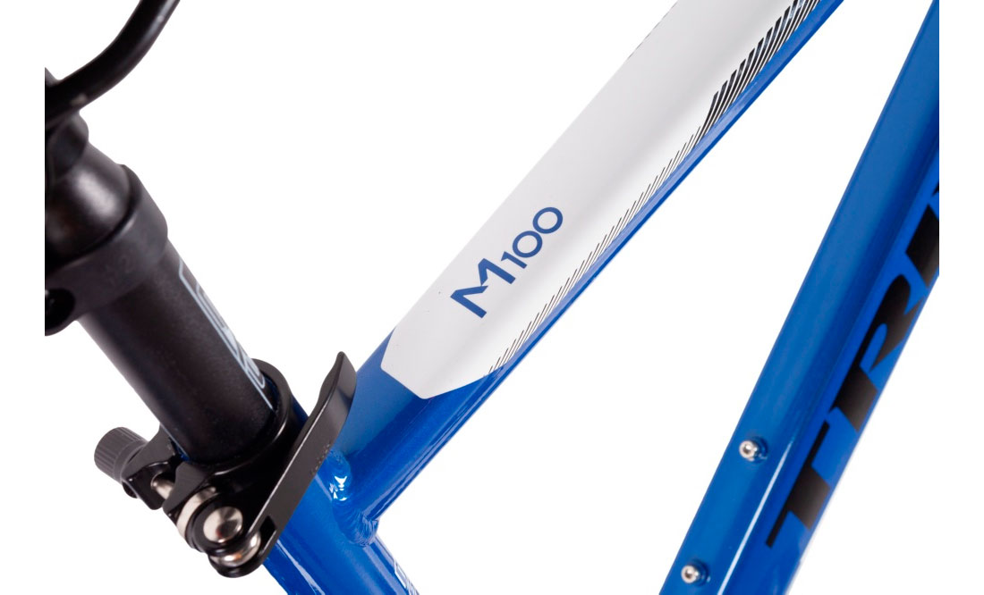 Фотография Велосипед Trinx M100 PRO 29" размер М рама 17 2022 Blue-Black-White 9