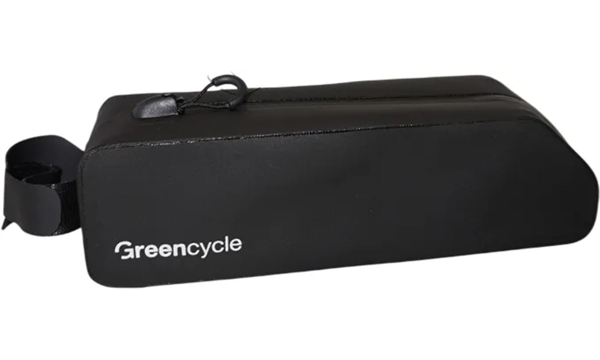 Сумка на верхнюю трубу рамы Green Cycle Belt, водонепроницаемая, 22х6,6х5,7см, черный Сумка на верхнюю трубу рамы Green Cycle Belt, водонепроницаемая, 22х6,6х5,7см, черный