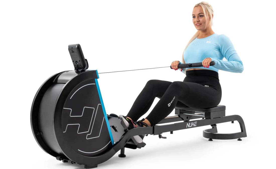 Гребний тренажер Hop-Sport HS-075R Nuke синій 13 Гребний тренажер Hop-Sport HS-075R Nuke синій 13