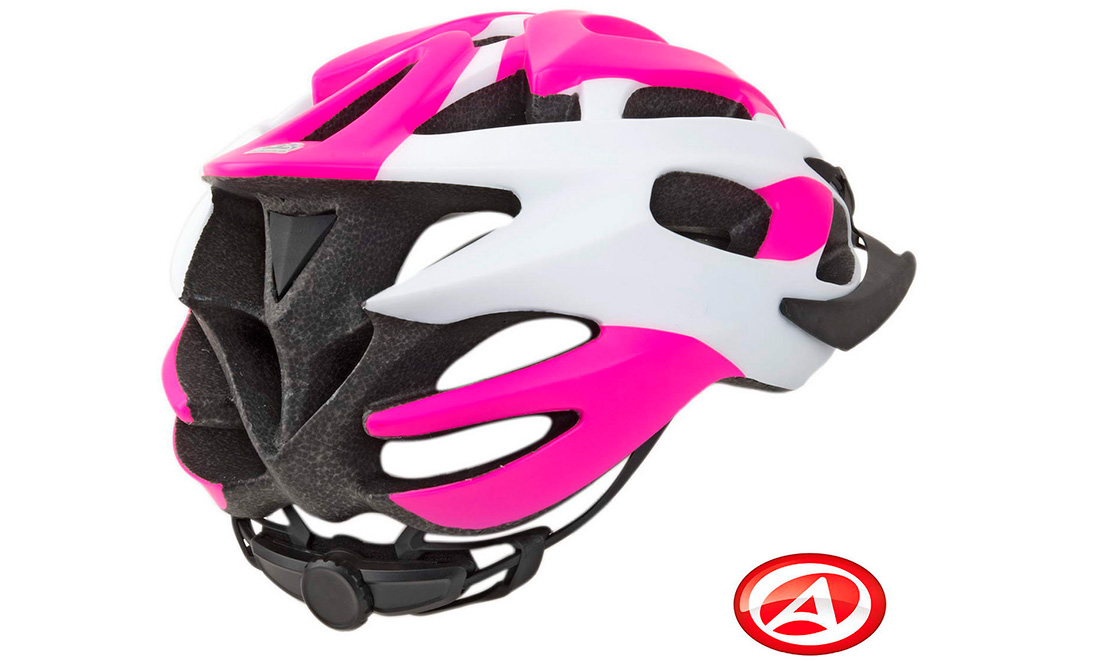 Шлем Author Aero X8, размер М (52-58 см)  Розово-белый 2