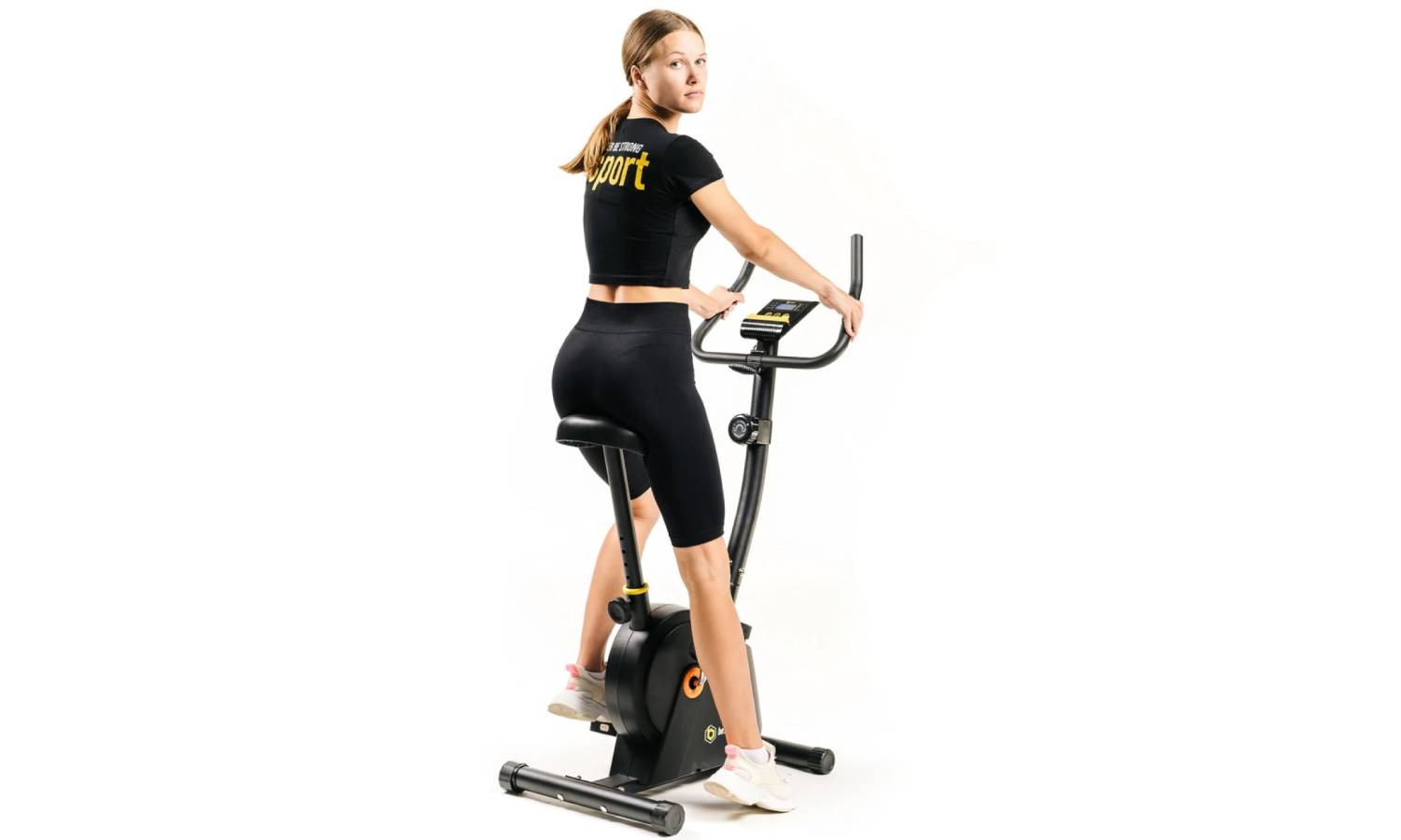 Велотренажер Besport BS-1660 TAIL магнитный черно-желтый 9