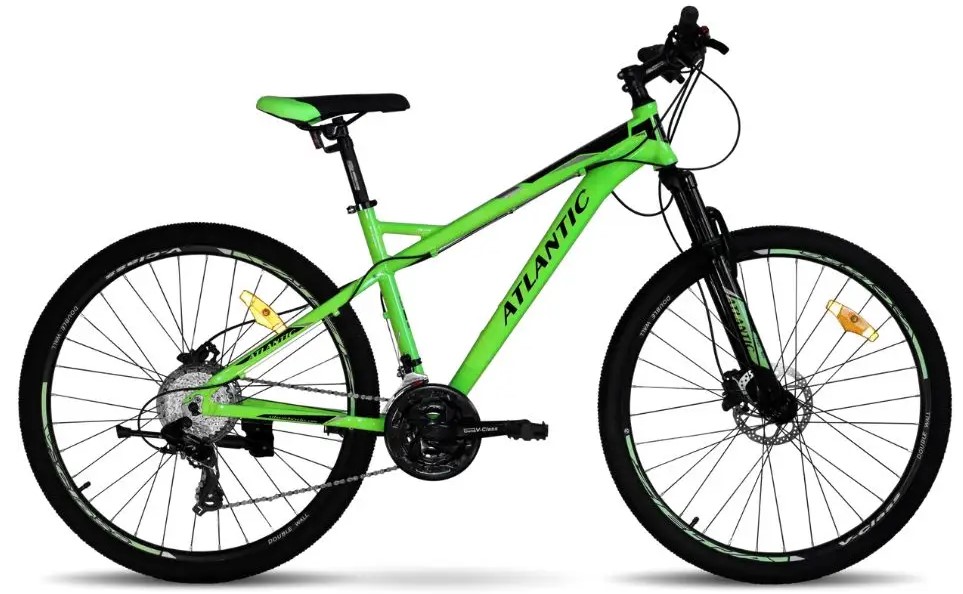 Велосипед Atlantic Rekon DX Pro 27,5" размер М рама 17" 2022 Салатовый