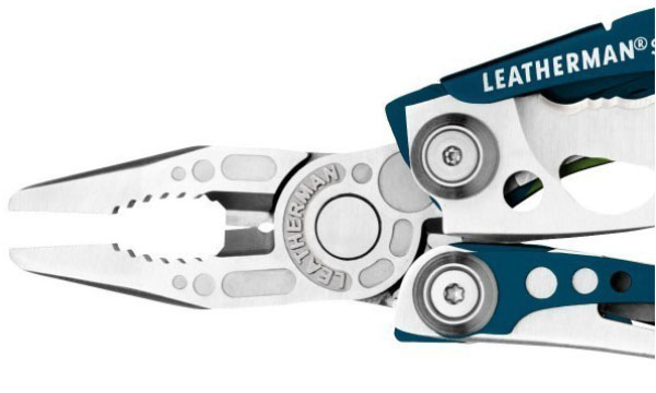 Мультитул Leatherman Skeletool Columbia Blue, нейлоновий чохол 2