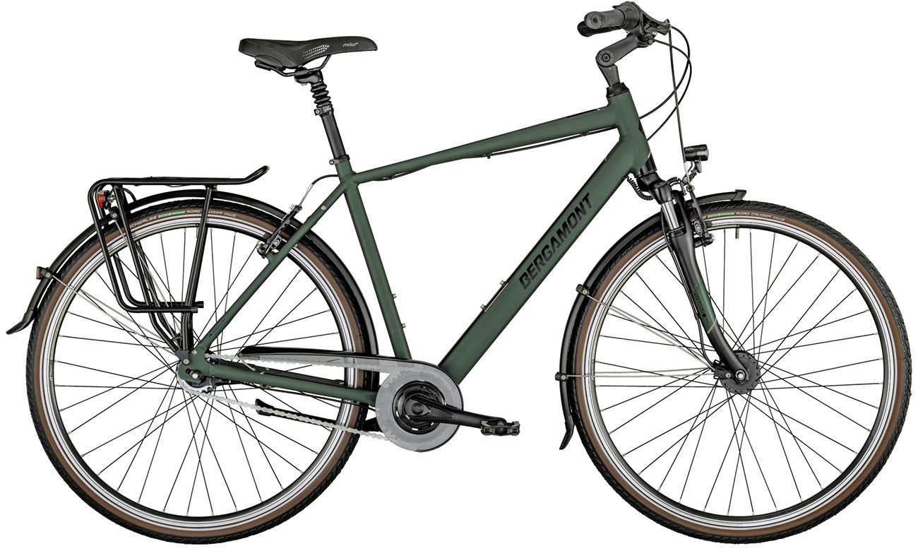 Фотография Велосипед Bergamont Horizon N7 CB Gent 28" (2021) 2021 Зеленый 8