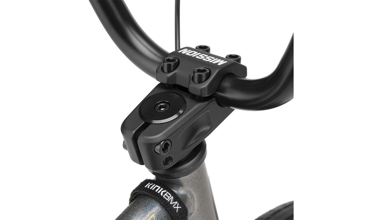 Велосипед KINK BMX Pump 14" 2021 Сірий 4