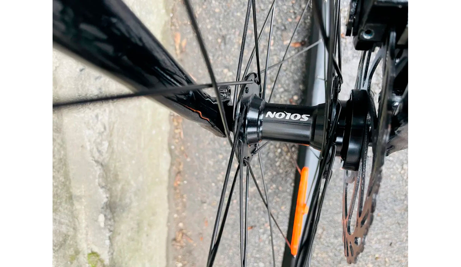 Велосипед DeMARCHE Gravel Point 1х11 28" размер М 2022 Черный глянец 5