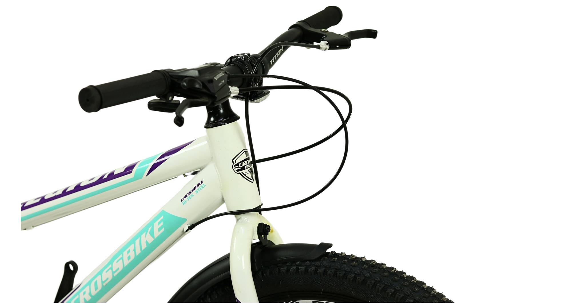 Фотография Велосипед CrossBike Legion 24", размер XXS рама 11" (2024), Белый 2