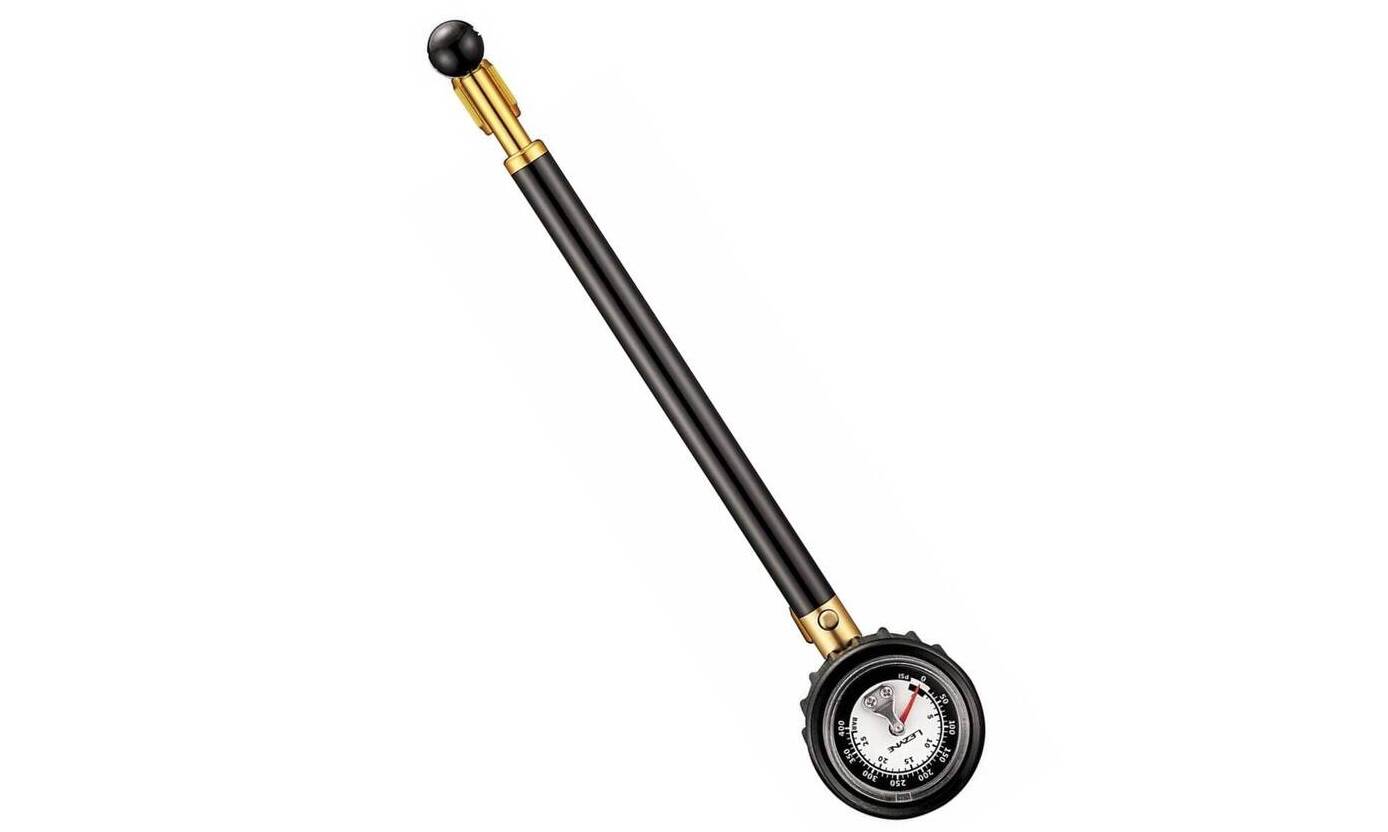 Ручной насос Lezyne Shock Drive для амортизаторов, 400psi, черный/золотистый 3 Ручной насос Lezyne Shock Drive для амортизаторов, 400psi, черный/золотистый 3