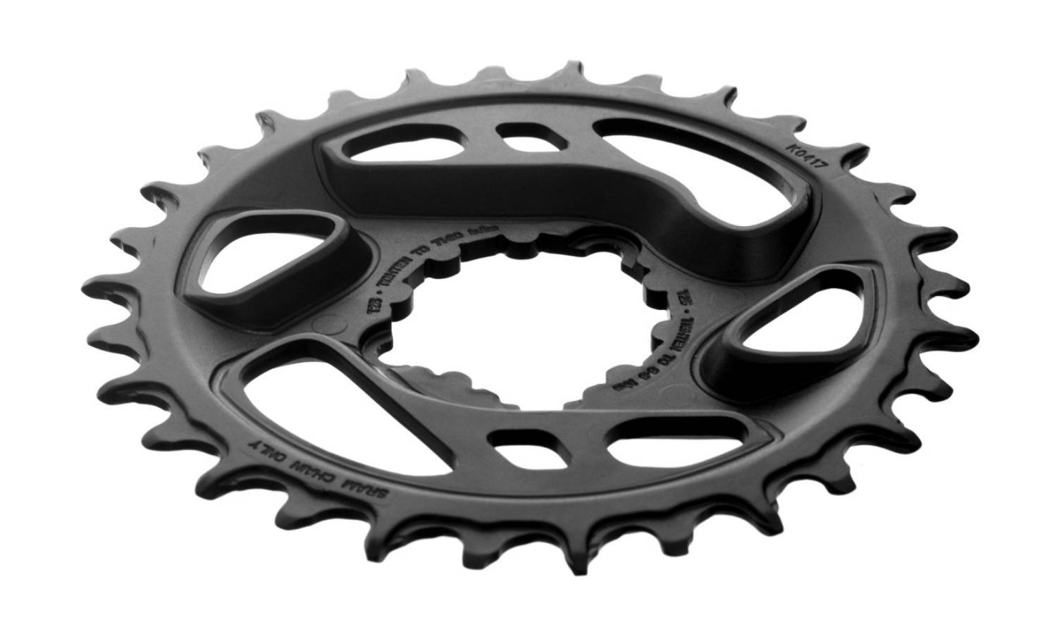 Звезда SRAM X-SYNC 2 34T Direct Mount 3mm Offset Boost Cold Forged Aluminum Black 3