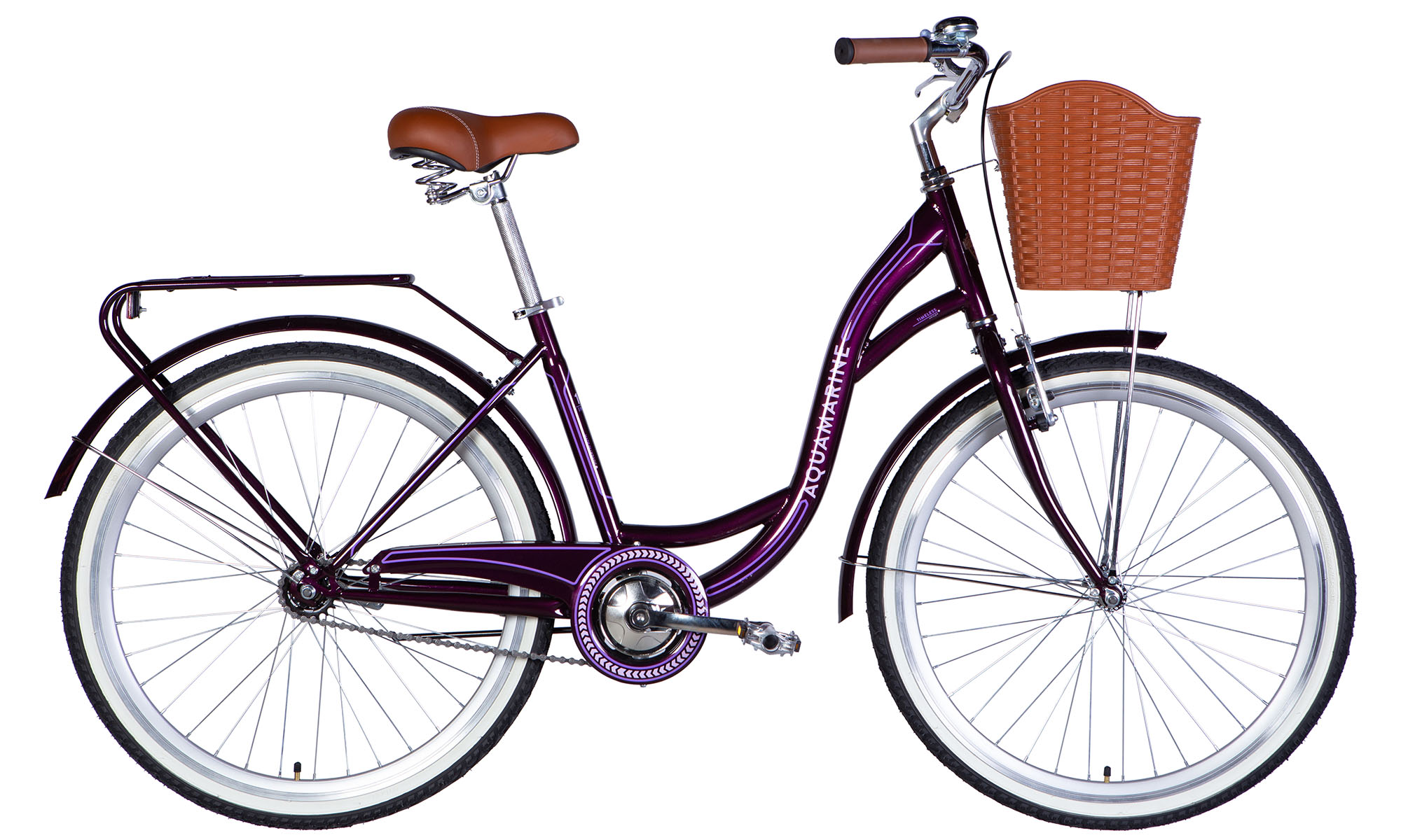 Фотография Велосипед Dorozhnik AQUAMARINE BH 28", размер L, рама- 19", 2025, темно-фиолетовый