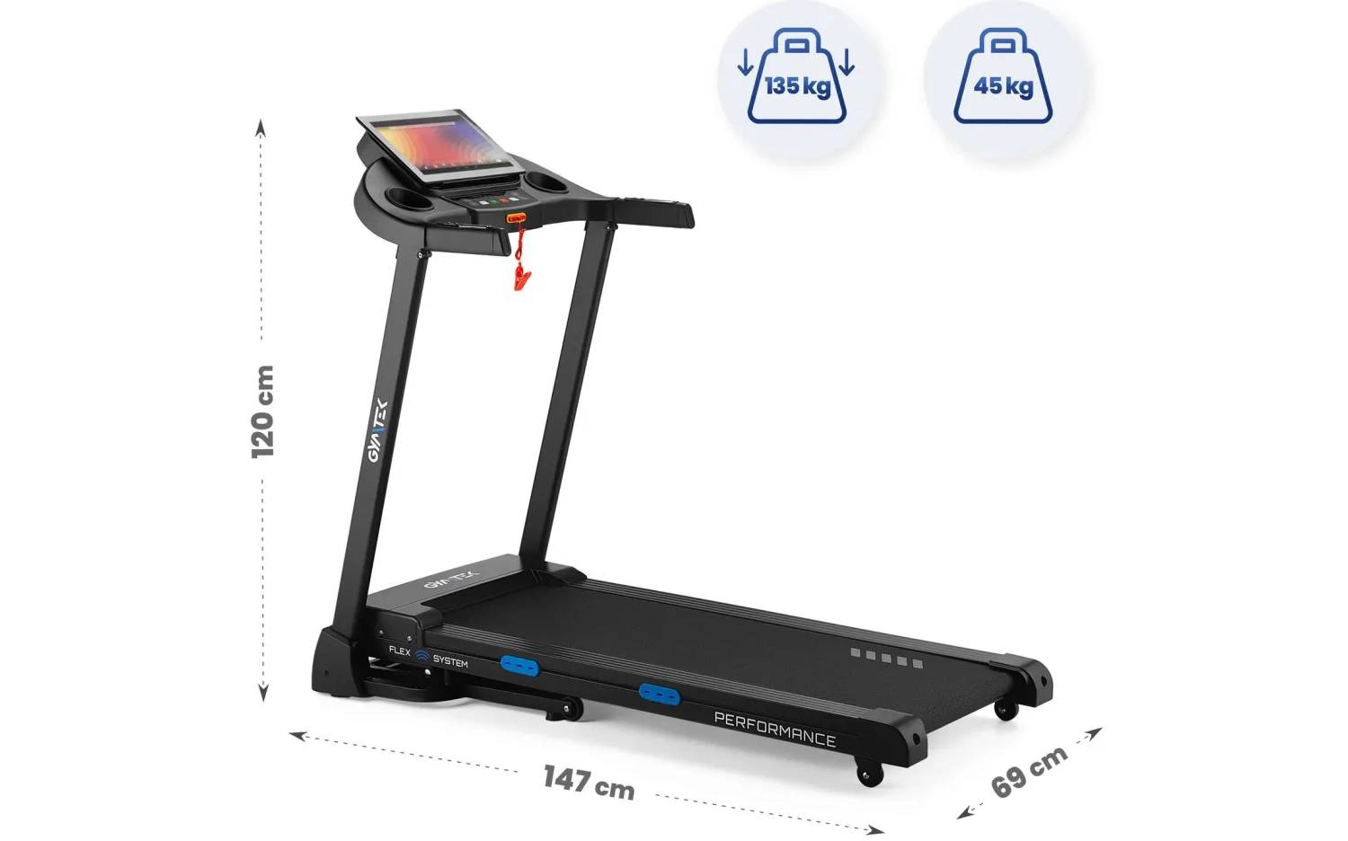 Бігова доріжка Gymtek XT620 2 Бігова доріжка Gymtek XT620 2
