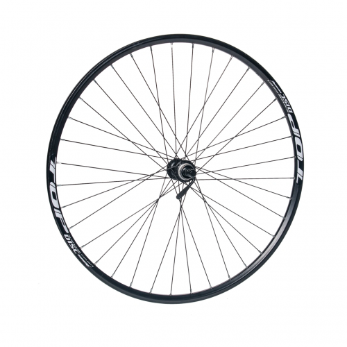 Фотографія Колесо переднє Remerx 28" Top Disc + втулка Shimano HB-RM66, Чорний