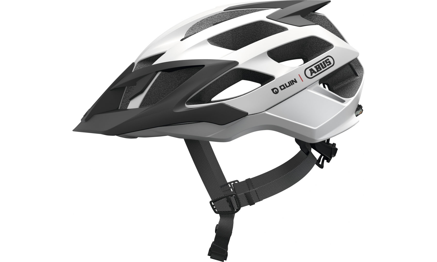 Велошлем спортивный ABUS MOVENTOR QR Polar White, размер L (57-61 см), белый 