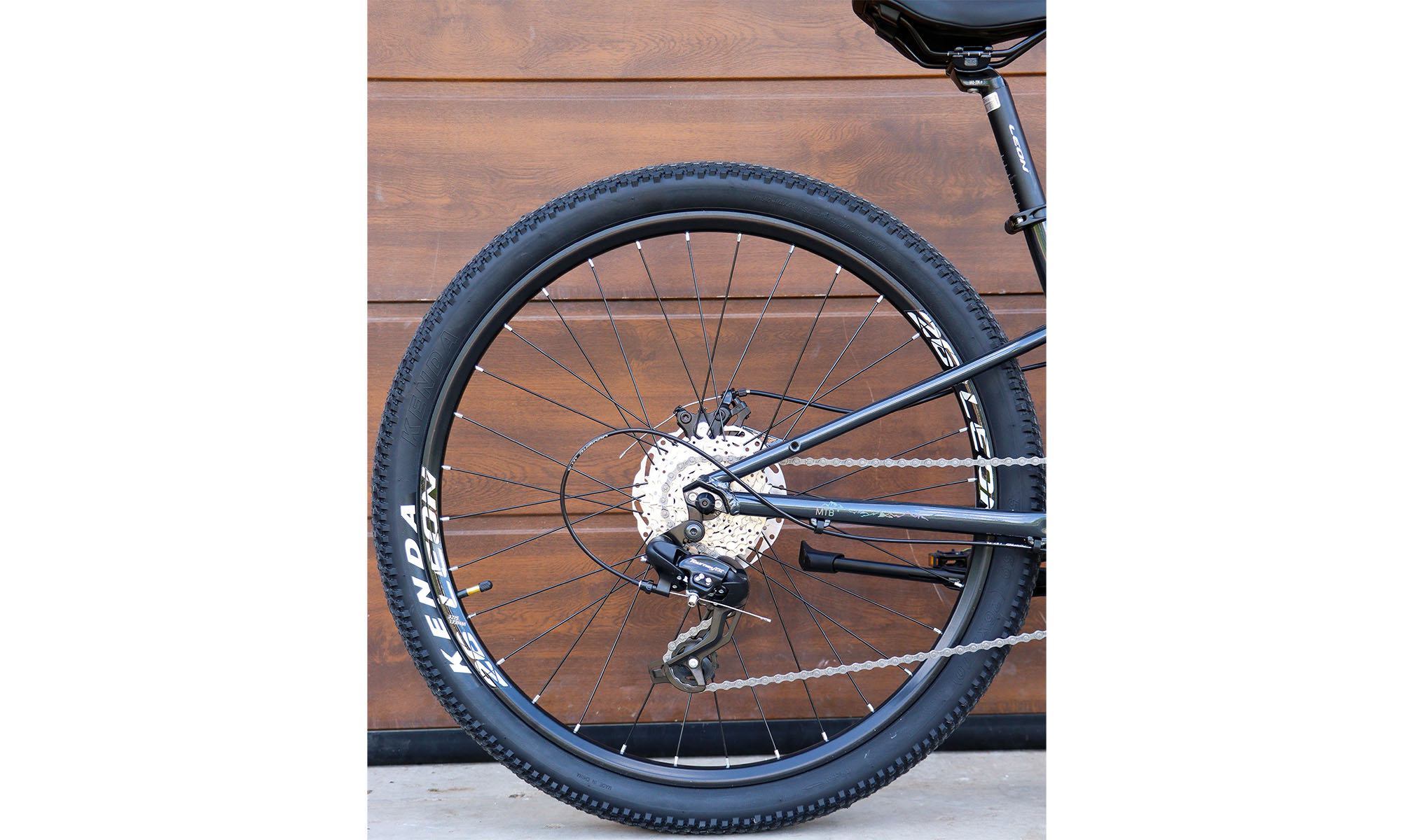 Велосипед Leon SUPER JUNIOR DD CS 26", розмір XS, рама 13", рік 2025, чорний 5