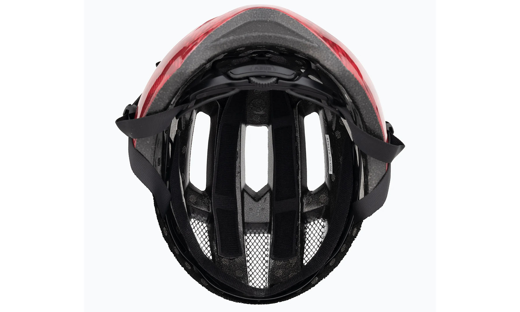 Велошлем спортивный ABUS MACATOR Bordeaux Red, размер L (58-62 см), бордовый 6