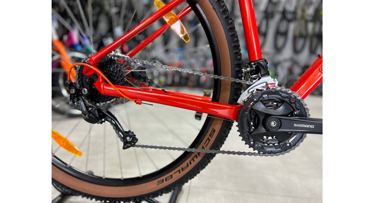 Велосипед KTM CHICAGO 291 29", размер S рама 38см (2022) Оранжевый 5
