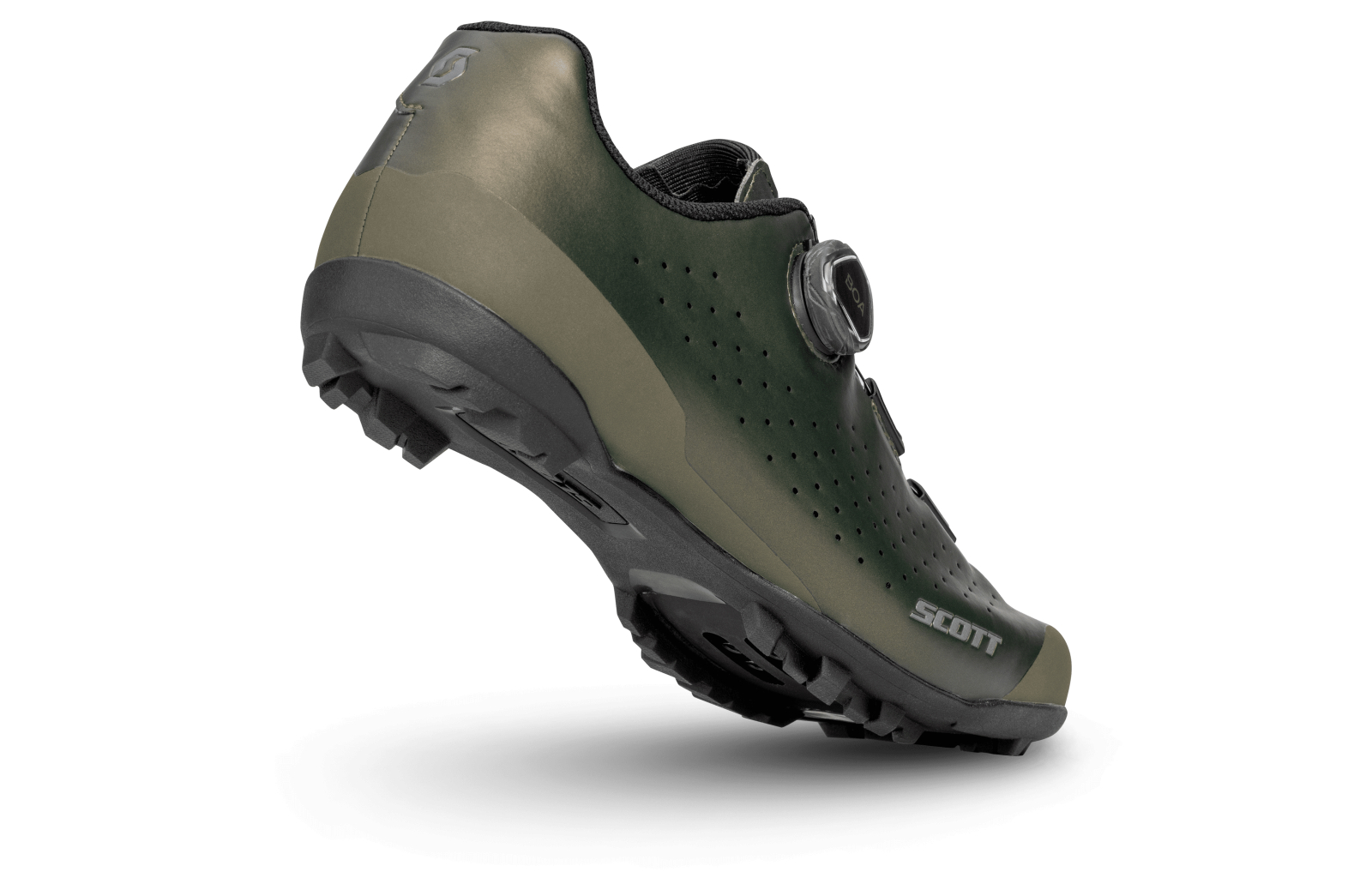 Велотуфли SCOTT GRAVEL PRO коричневый металлик/черный, размер 45 2