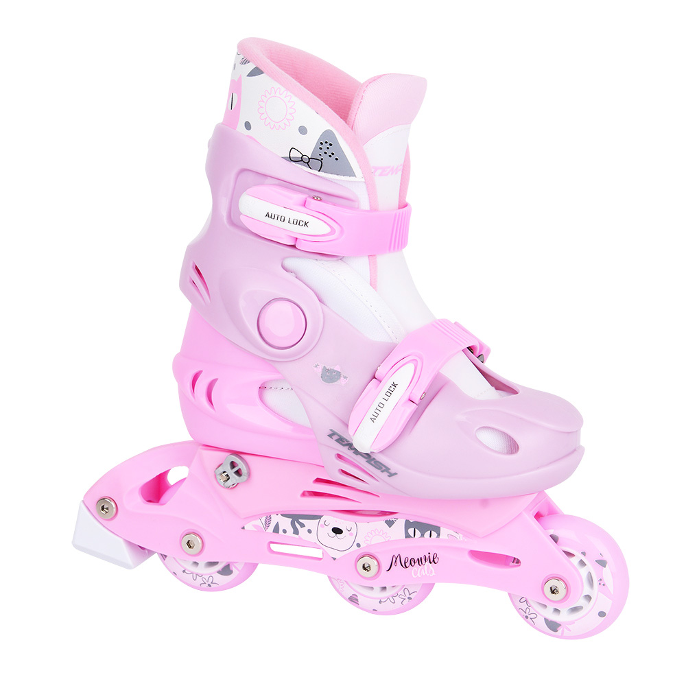 Фотографія Комплект дитячий Tempish KITTY BABY SKATE (ролики, захист кінцівок, шолом), розмір 30-33 4