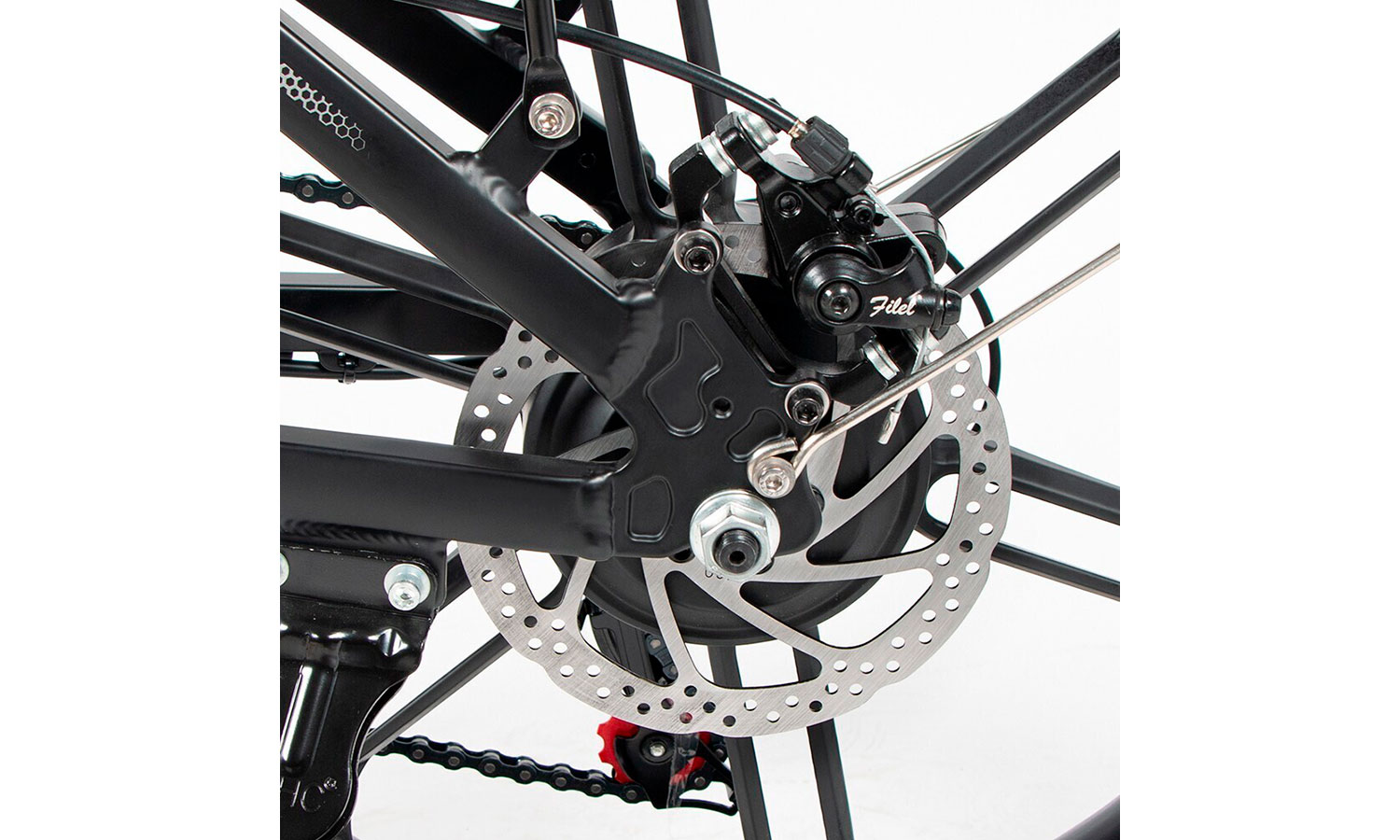 Фотографія Електровелосипед SAMEBIKE 20LVXD30-II (350 Вт; 10 Ah 48 В) 20", чорний 6