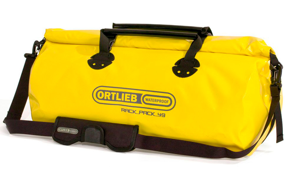 Фотография Гермобаул на багажник Ortlieb Rack-Pack, объем 49 л, желтый