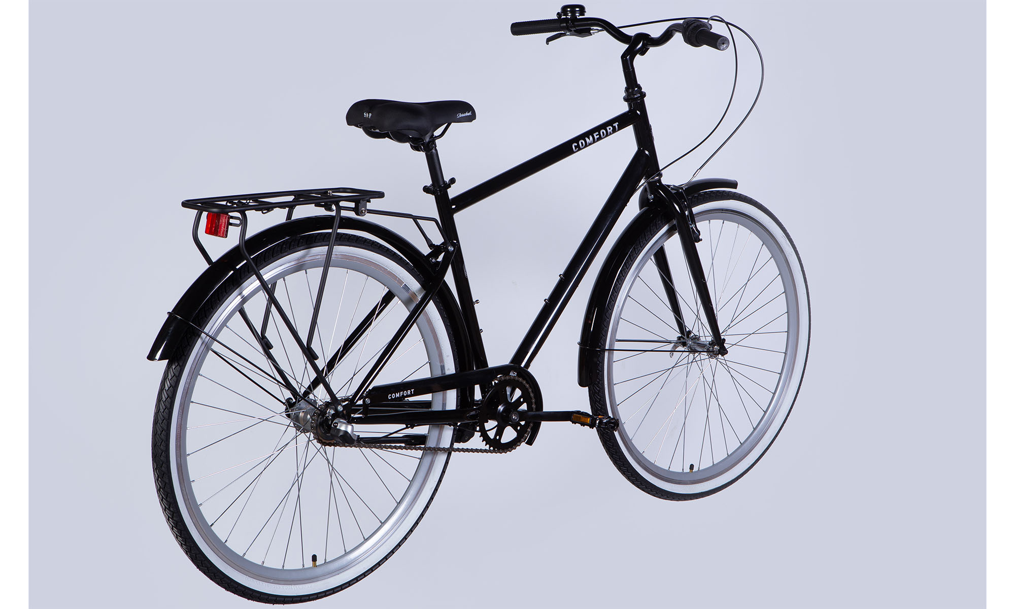 Велосипед Dorozhnik COMFORT MALE PH 28", розмір L, рама 20", 2025, чорний 7