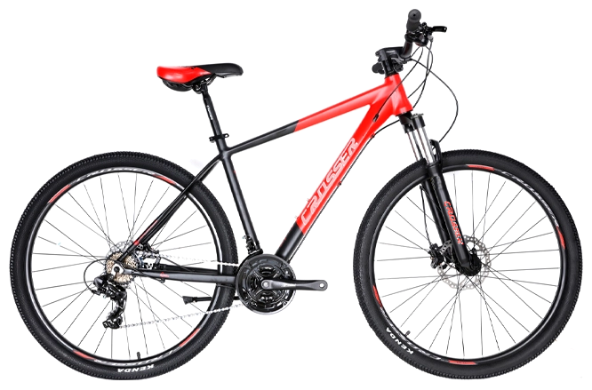 Фотография Велосипед Crosser MT-041 3х7 29" размер L рама 19 2022 черно-красный