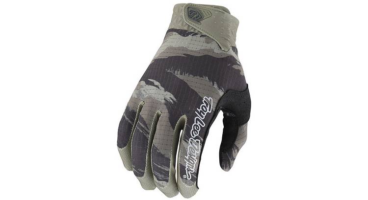 Фотографія Вело рукавички TLD AIR GLOVE розмір S BRUSHED CAMO ARMY GREEN 