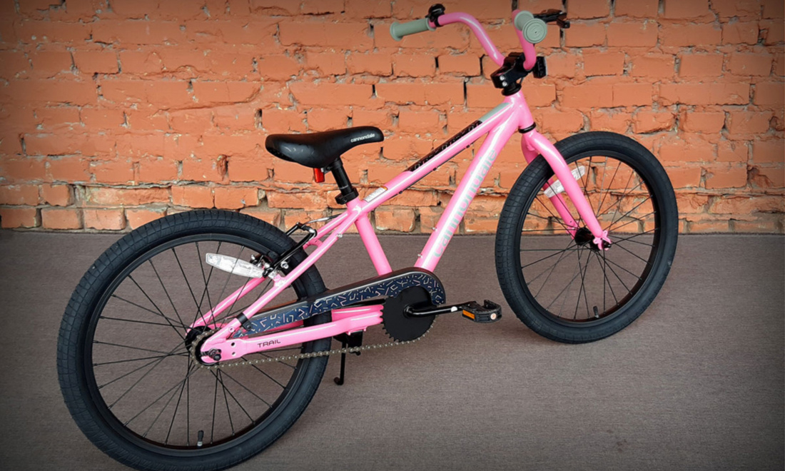 Фотография Велосипед Cannondale TRAIL SS GIRLS OS 20" 2021 Розовый 2