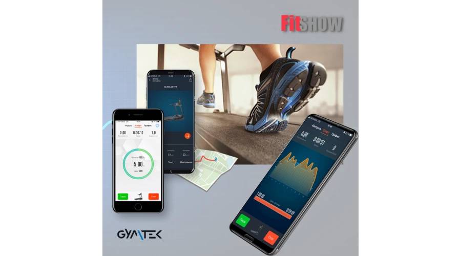 Фотография Беговая дорожка GYMTEK XT800 6