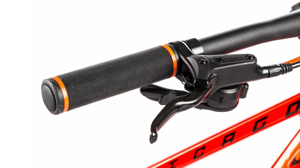 Фотография Велосипед KTM CHICAGO 271 27.5", размер S рама 38см (2023) Оранжевый 4