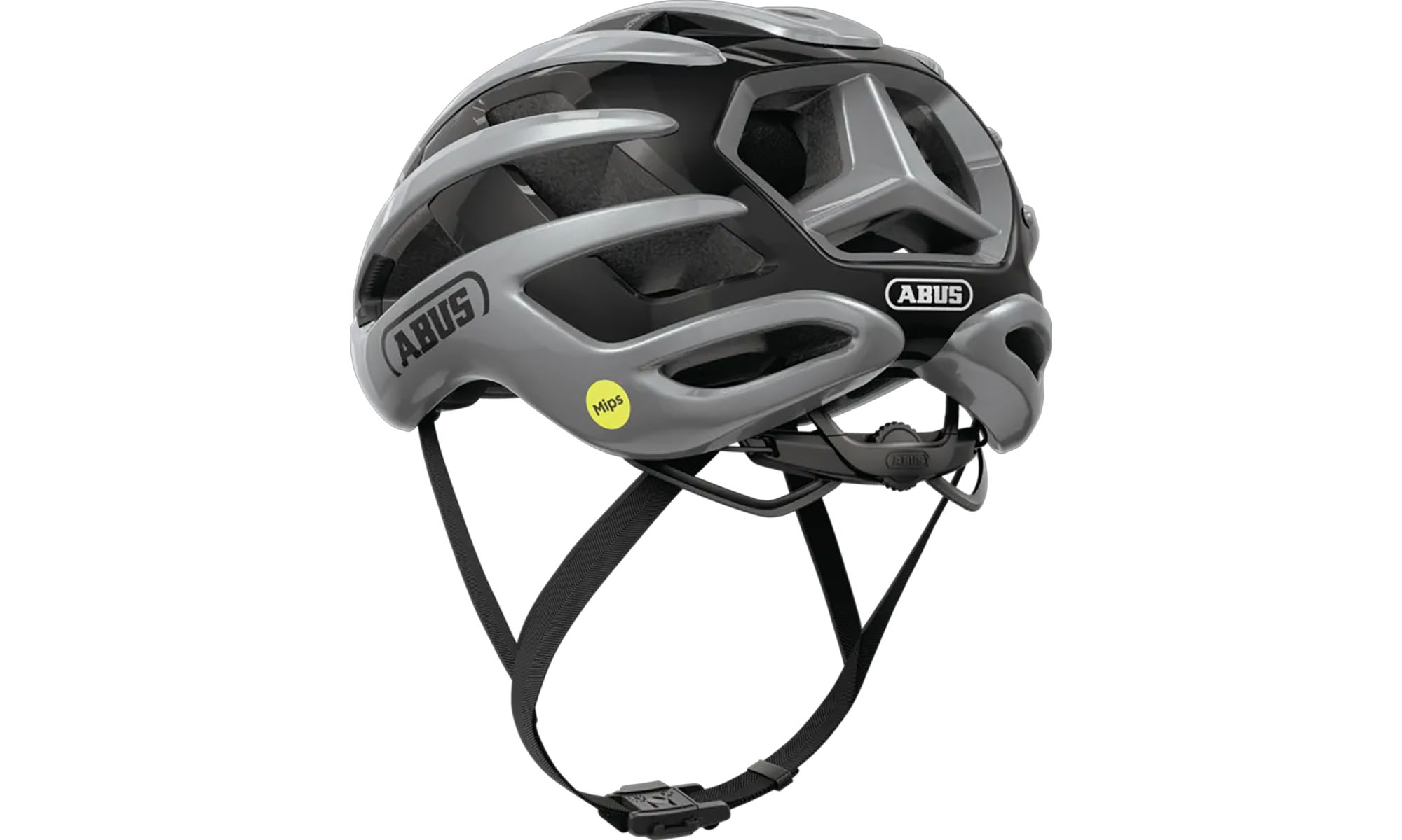 Велошлем спортивный ABUS AIRBREAKER 2.0 MIPS graphite silver, размер S (51-55 см), серый 4