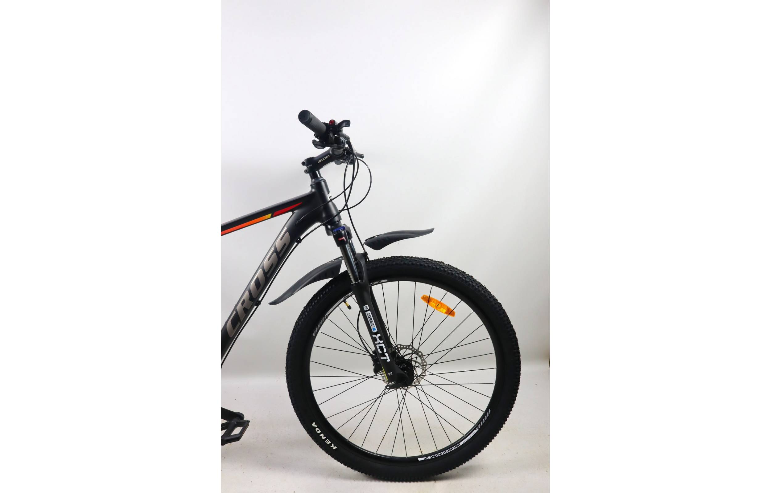 Фотография Велосипед Cross Galaxy 29" размер L рама 20" 2022 Черно-красный 7