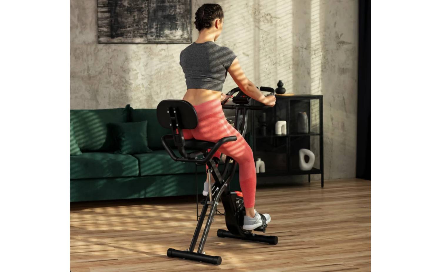 Велотренажер Hop-Sport HS-3030X Apeks X-Bike черный 12 Велотренажер Hop-Sport HS-3030X Apeks X-Bike черный 12