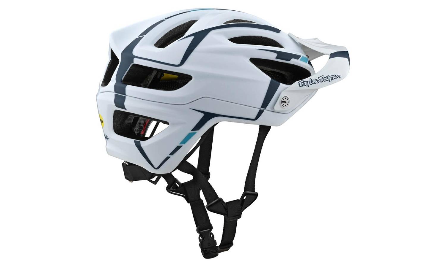 Вело шолом TLD A2 MIPS розмір S (54-57 см) SLIVER WHITE/MARINE 4
