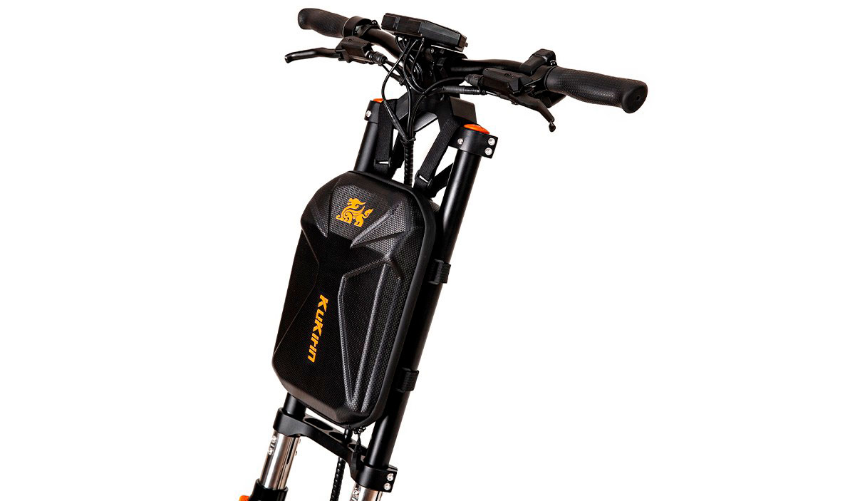 Фотография Электросамокат KUGOO KIRIN G4 MAX (1600*2 Вт; 35,2 А*год; 60 В), черный 7