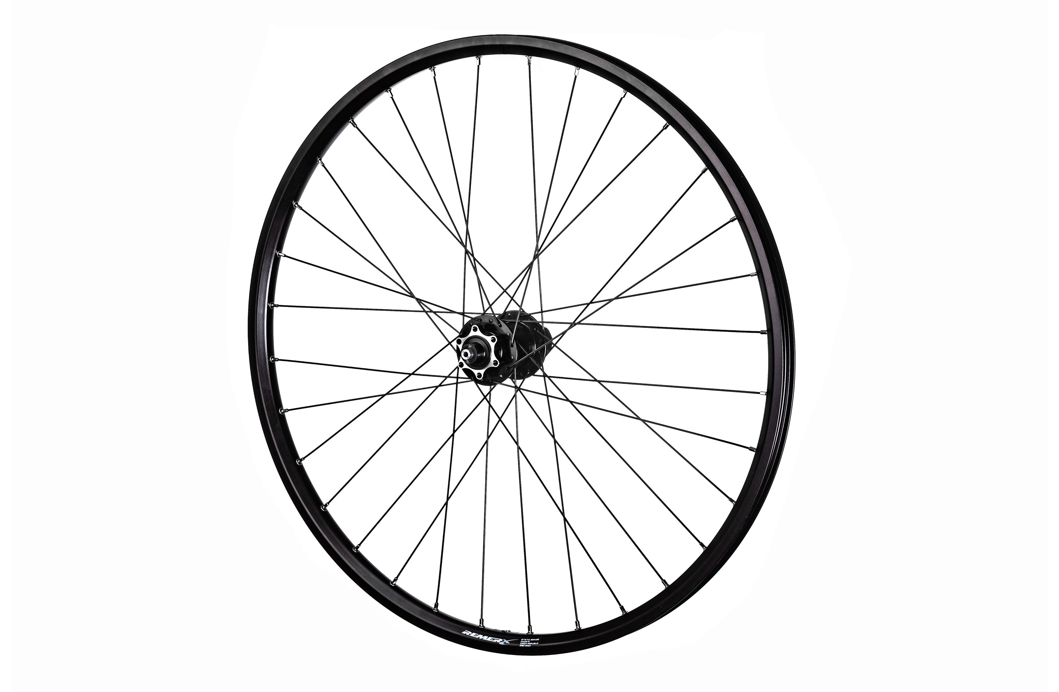 Колесо ONRIDE переднє 26" DISC, пром. підш., 32 отв., ексц., 559х22, пістон., E-Bike, чорне Колесо ONRIDE переднє 26" DISC, пром. підш., 32 отв., ексц., 559х22, пістон., E-Bike, чорне