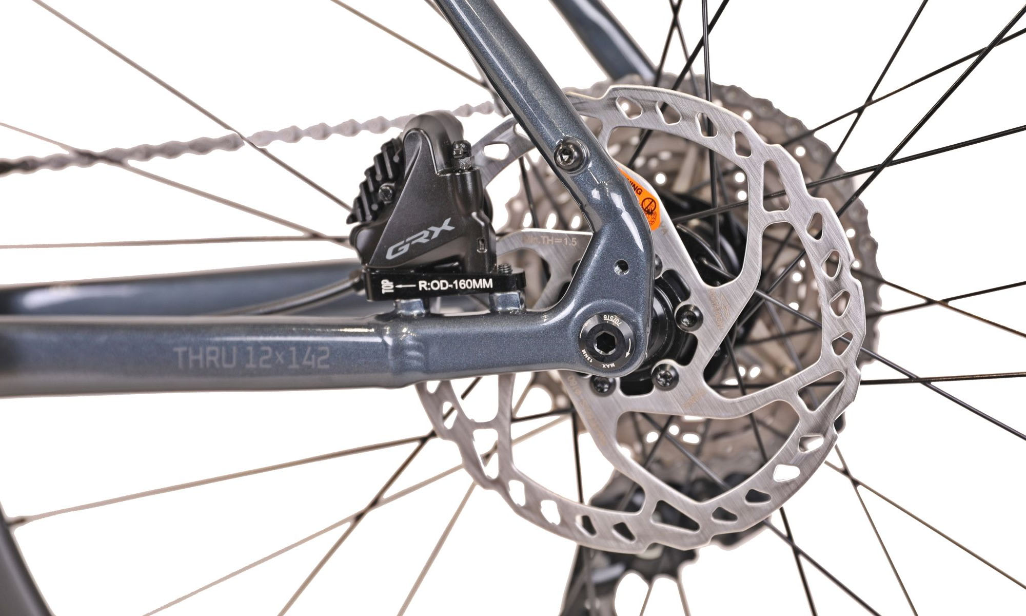 Велосипед Cyclone GSX 700c (28") розмір M, рама 54 см, 2024, Сірий 2