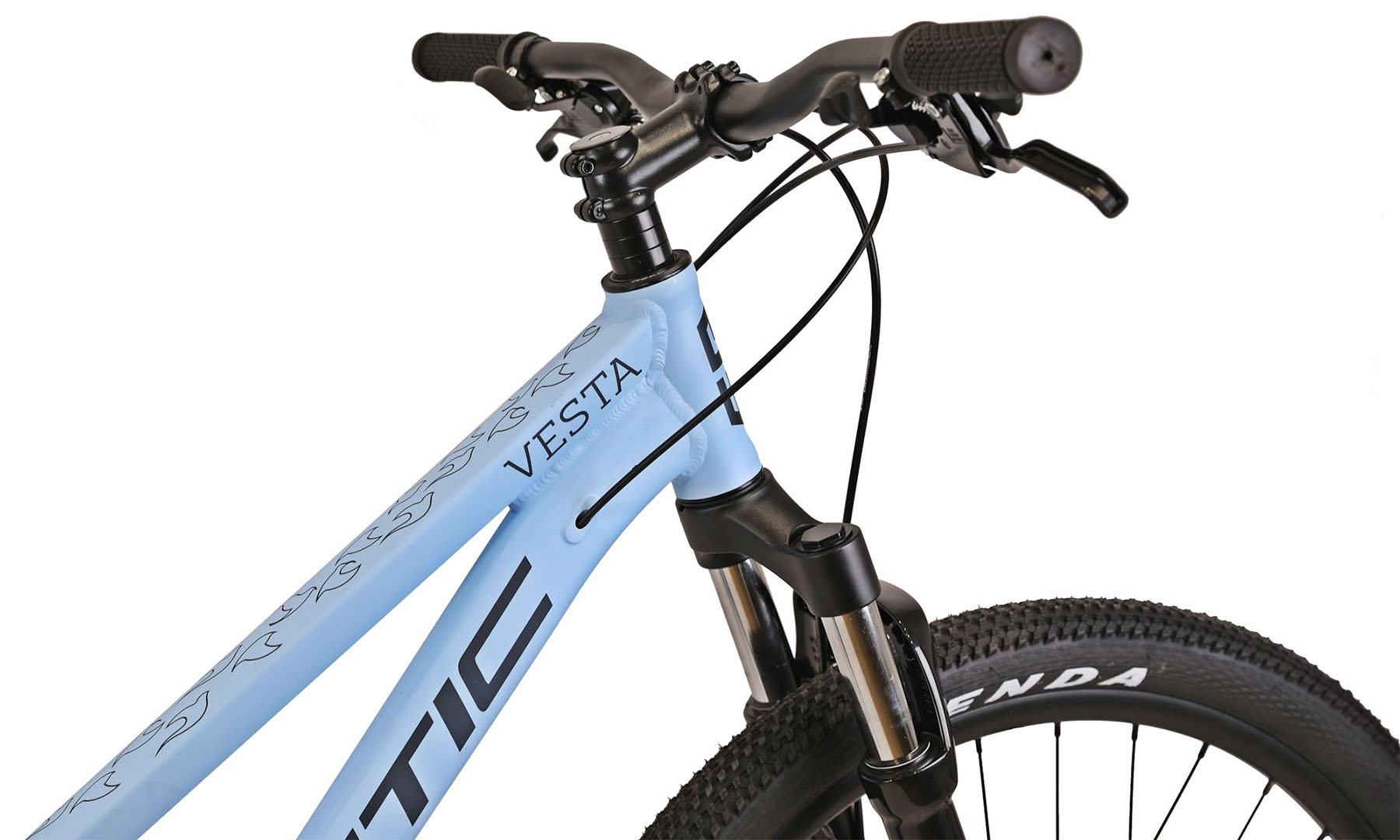 Фотографія Велосипед Kinetic Vesta 27,5" размер M рама 17", 2025, Голубой (мат) 2
