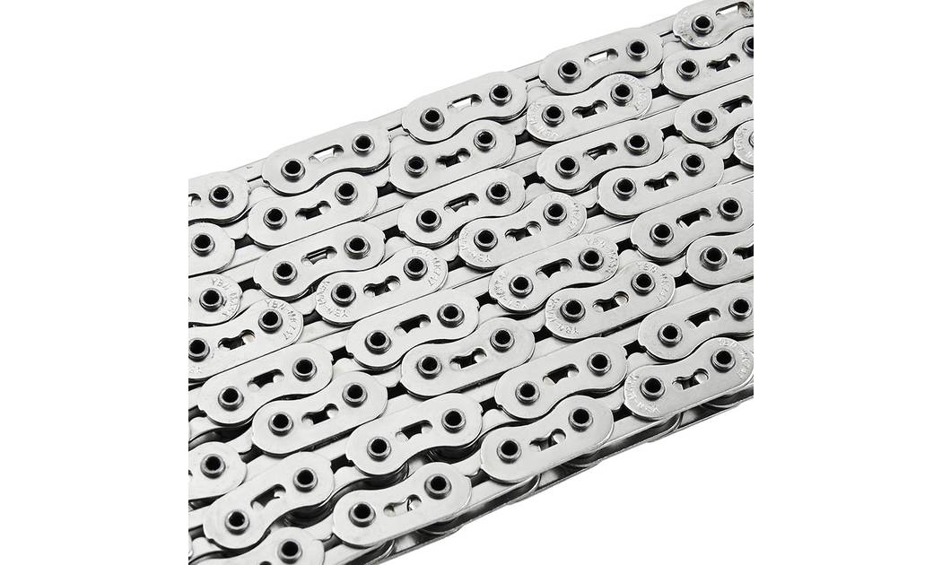 Цепь велосипедная Grey's 1ск. MK747L NP Silver, 112 звеньев 