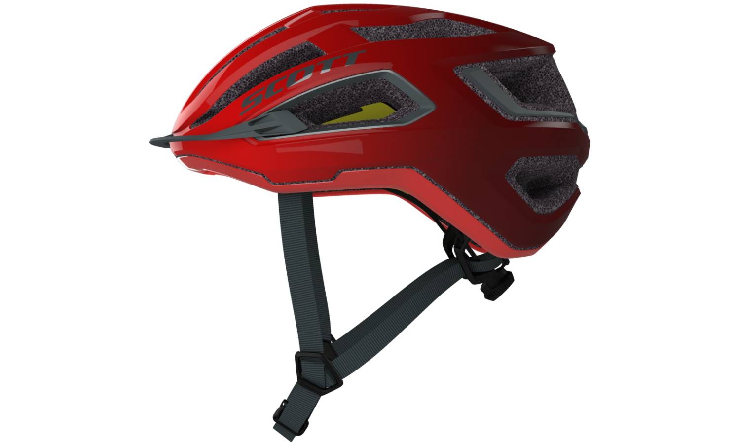 Шолом Scott arx Plus розмір  S (51-55 см) Червоний-сірий 5