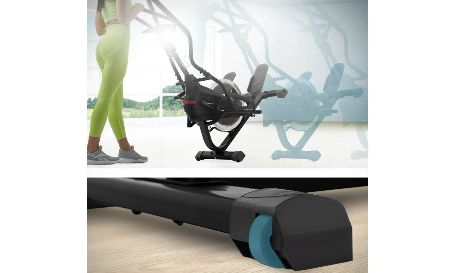 Орбитрек магнитный Hop-Sport HS-400B Icon черный 2