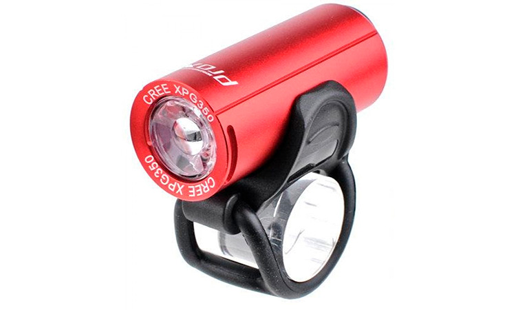 Фотографія Ліхтар передній ProX Pictor Cree 350 Лм, USB, червоний